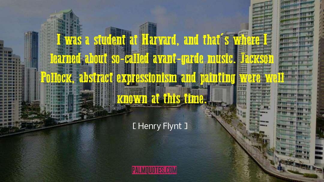 Harvard Student quotes by Henry Flynt
