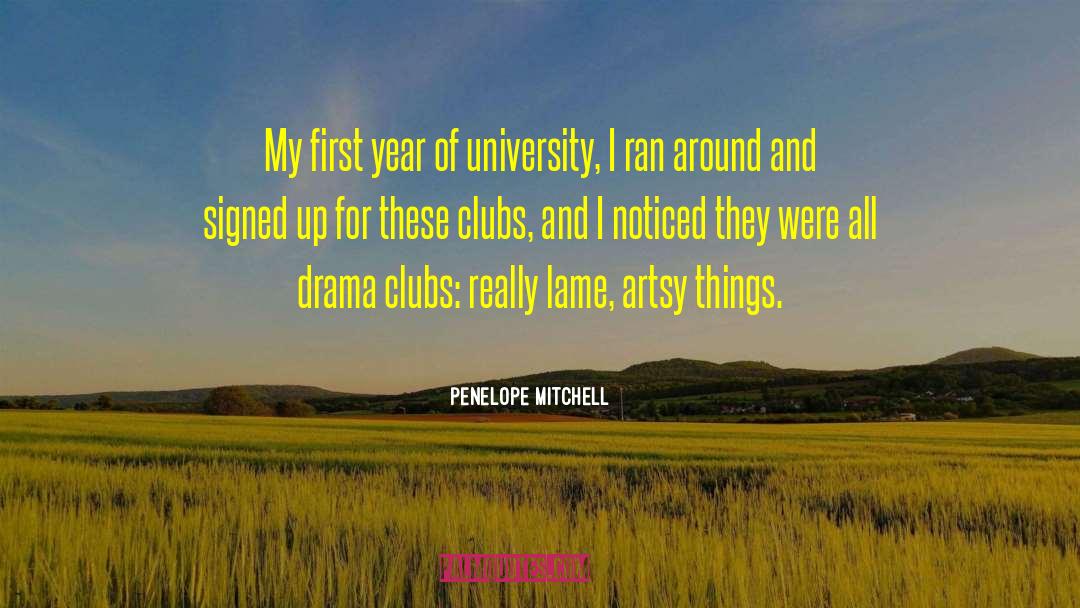 Harvard University quotes by Penelope Mitchell