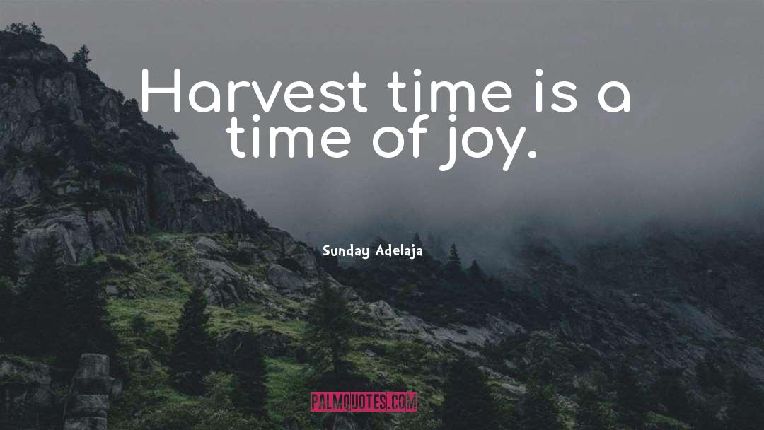 Harvest Time quotes by Sunday Adelaja