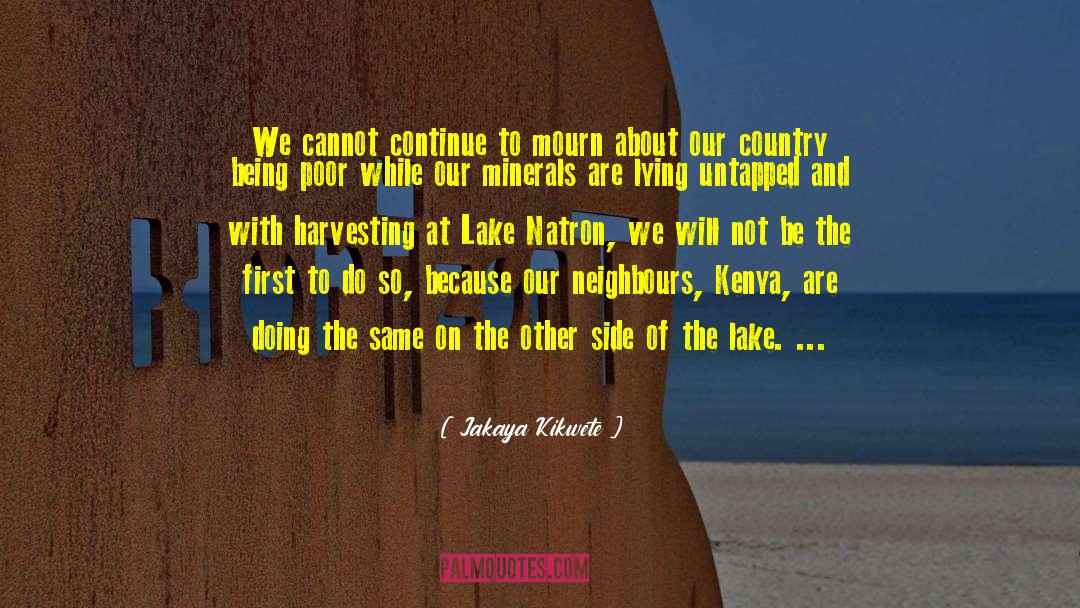 Harvesting quotes by Jakaya Kikwete