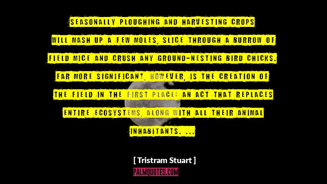 Harvesting quotes by Tristram Stuart