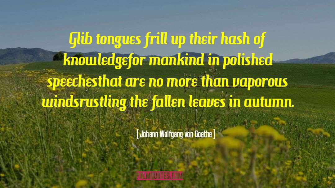 Hash quotes by Johann Wolfgang Von Goethe