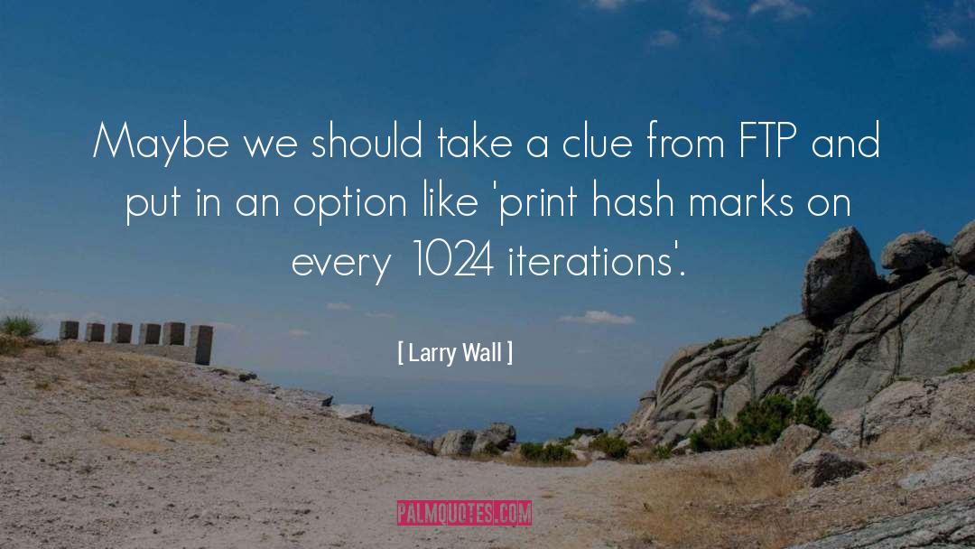 Hash quotes by Larry Wall