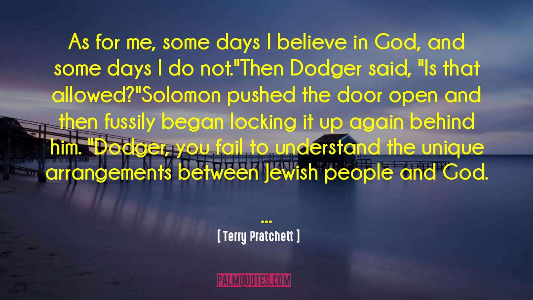 Hasidic Judaism quotes by Terry Pratchett