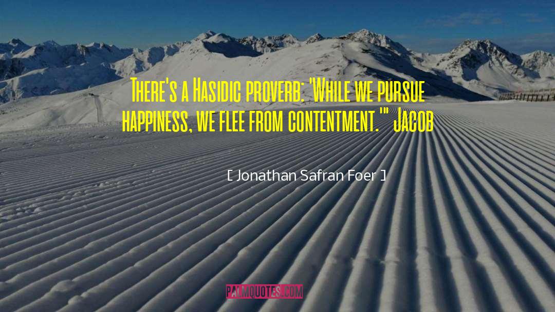 Hasidic quotes by Jonathan Safran Foer