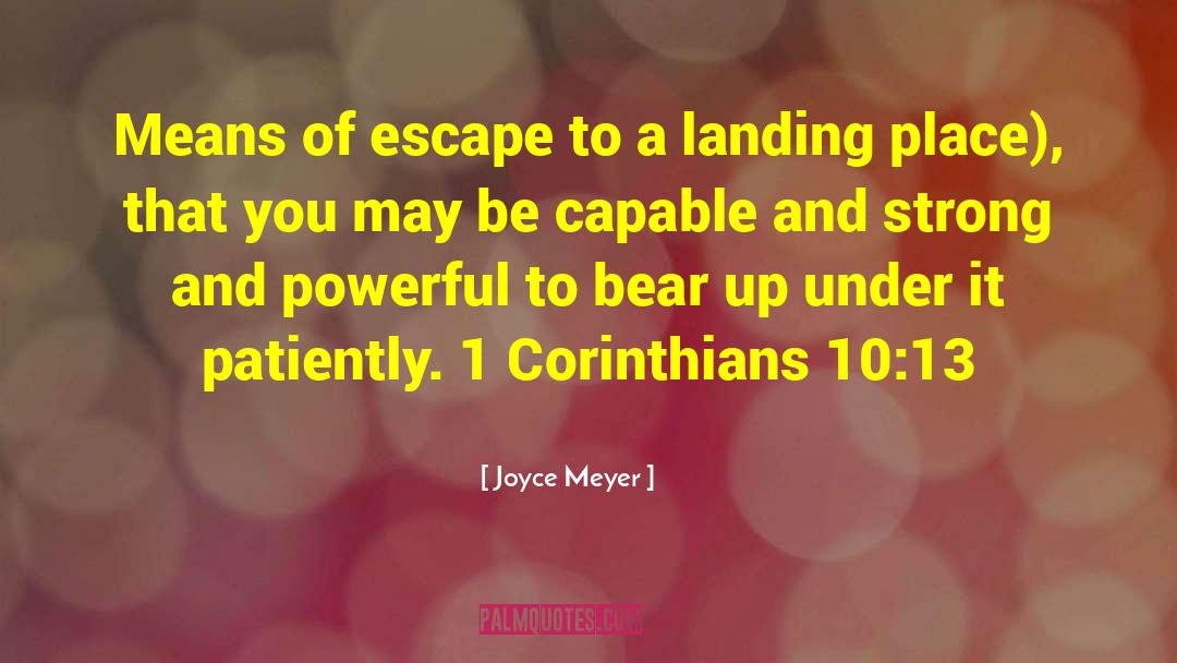 Haskell Escape quotes by Joyce Meyer