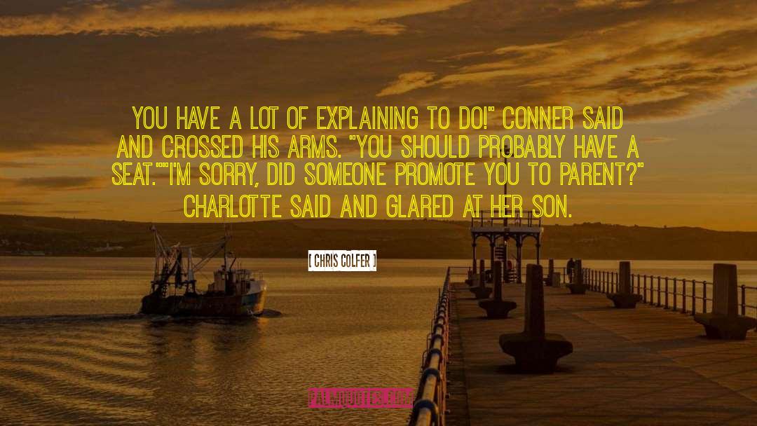 Hassans Son quotes by Chris Colfer