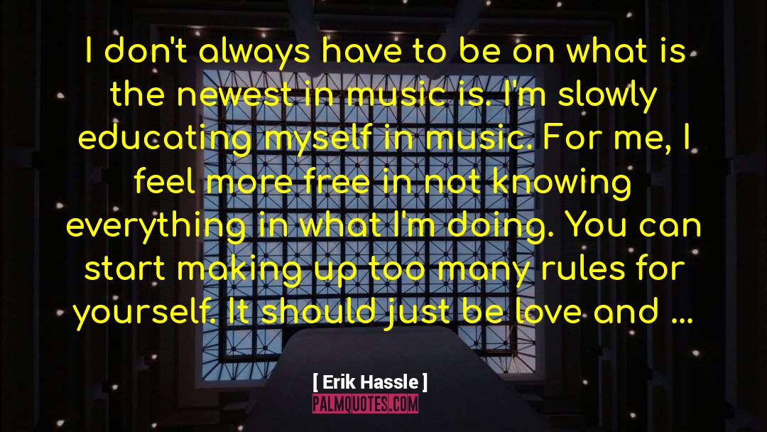 Hassle quotes by Erik Hassle