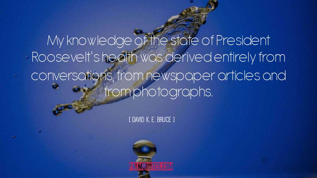 Hassocks Health quotes by David K. E. Bruce
