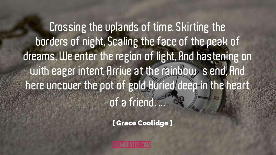 Hastening quotes by Grace Coolidge