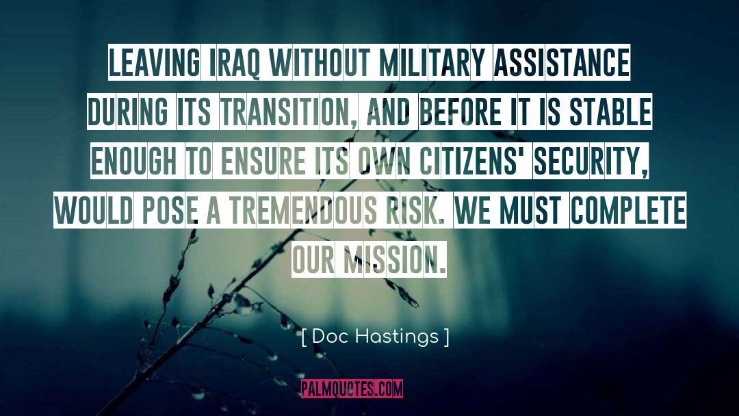 Hastings quotes by Doc Hastings