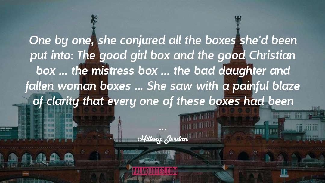 Hat Box quotes by Hillary Jordan