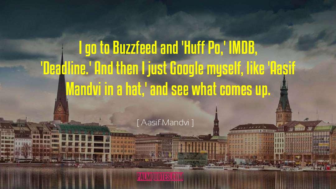 Hat Box quotes by Aasif Mandvi