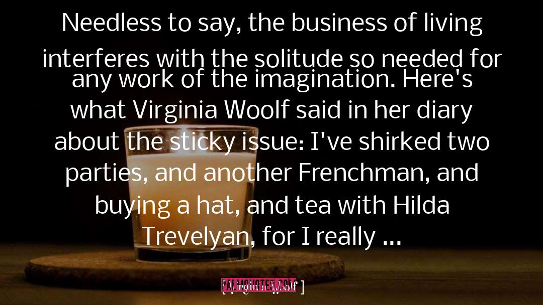 Hat quotes by Virginia Woolf