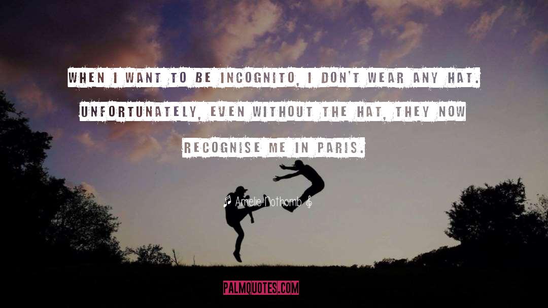 Hat quotes by Amelie Nothomb