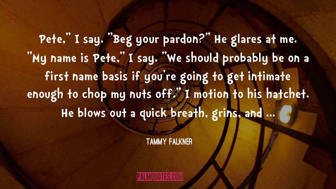 Hatchet quotes by Tammy Falkner
