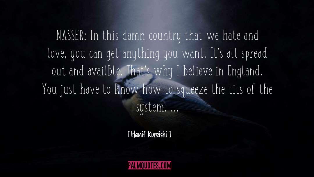 Hate And Love quotes by Hanif Kureishi