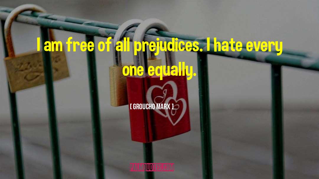 Hate Bullies quotes by Groucho Marx