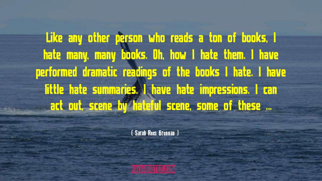 Hate Bullies quotes by Sarah Rees Brennan