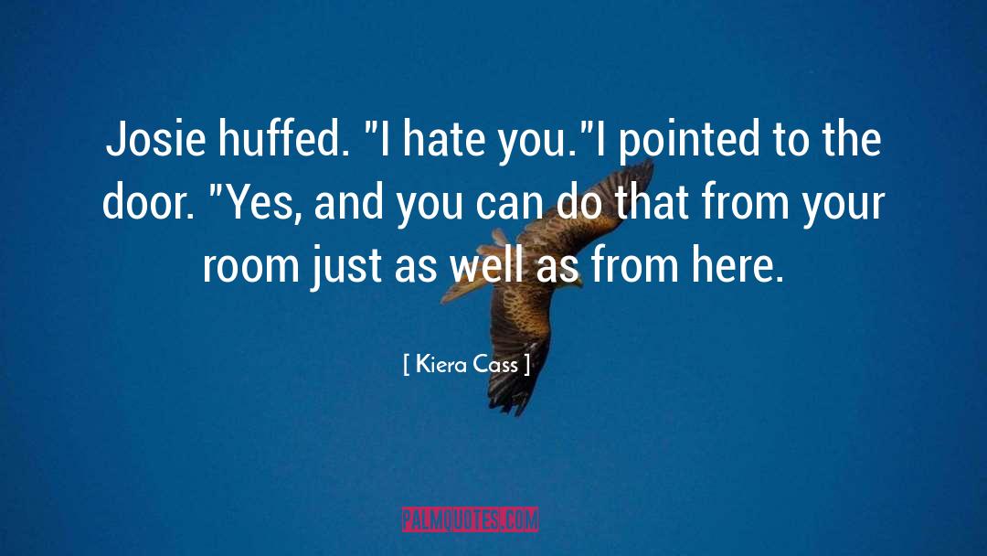 Hate Can T Win quotes by Kiera Cass