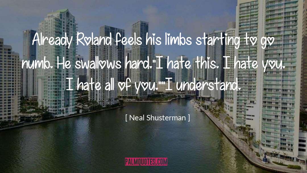 Hate Cardio quotes by Neal Shusterman