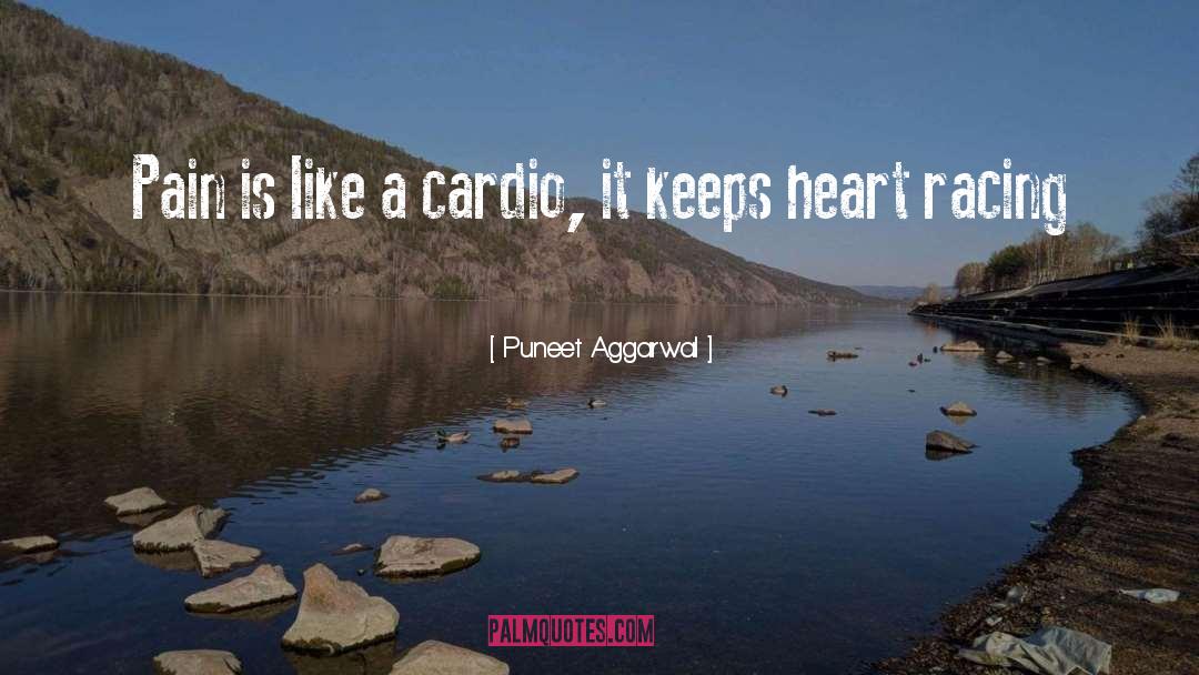 Hate Cardio quotes by Puneet Aggarwal
