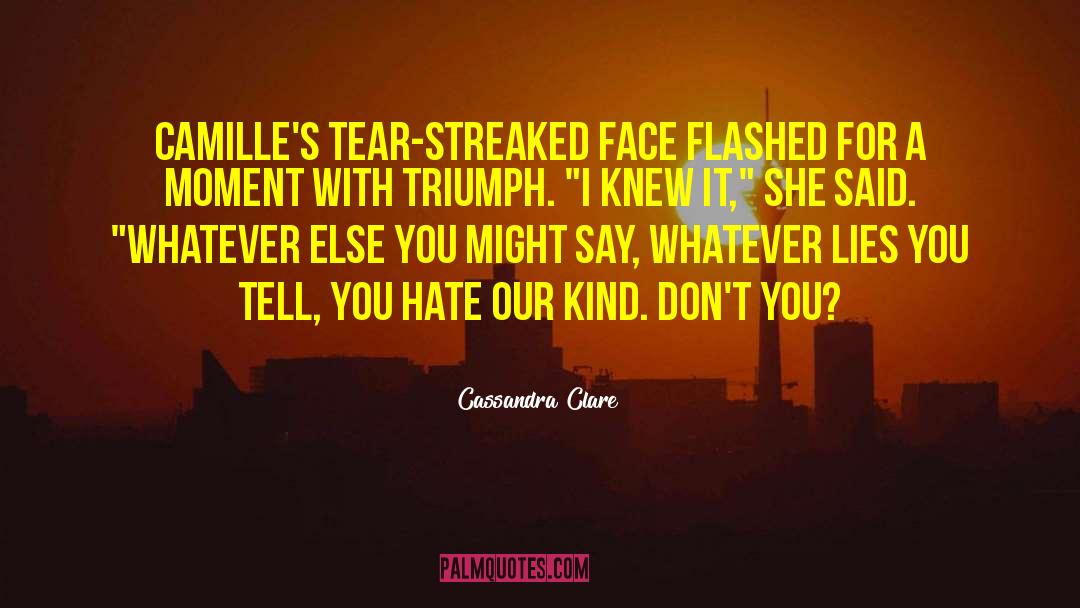 Hate Crime quotes by Cassandra Clare