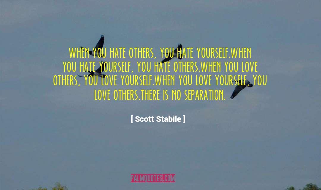 Hate Love quotes by Scott Stabile