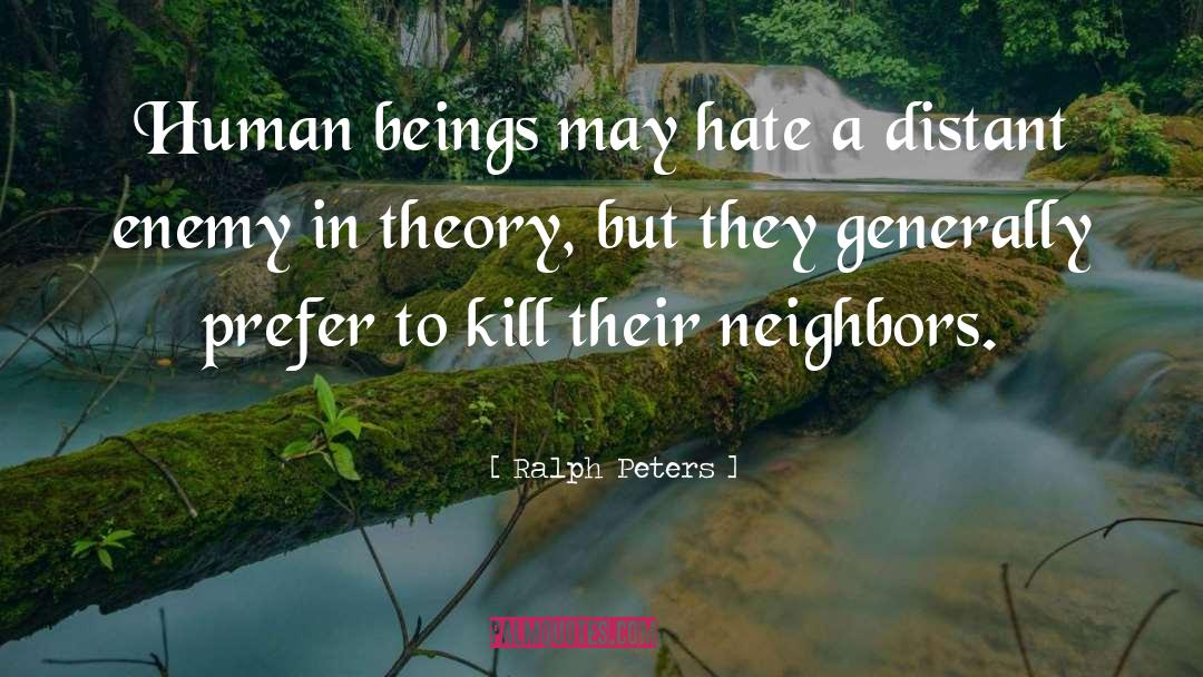 Hate Mail quotes by Ralph Peters