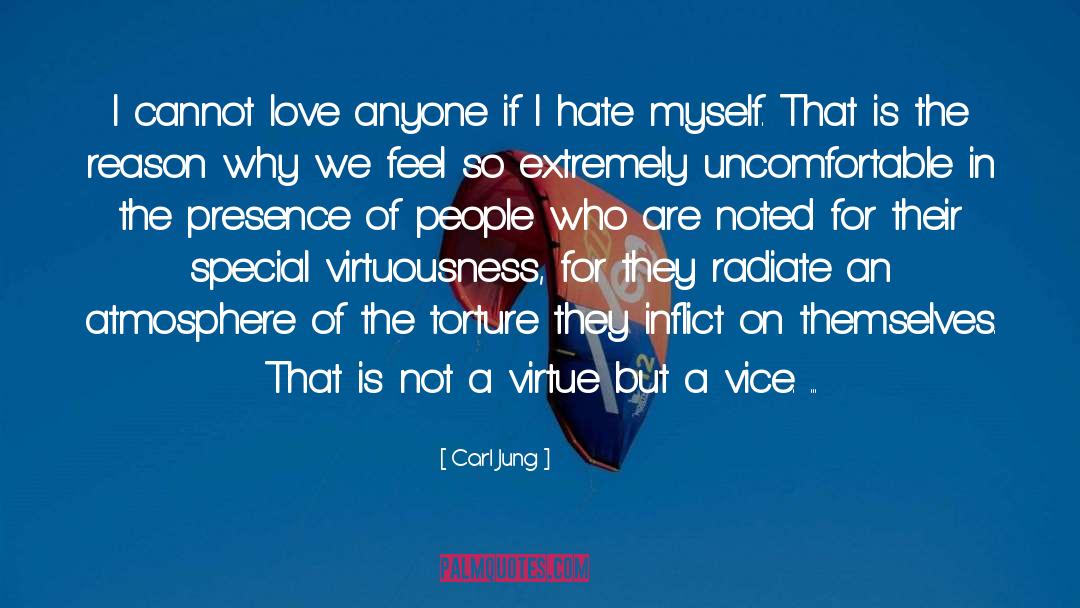 Hate Myself quotes by Carl Jung