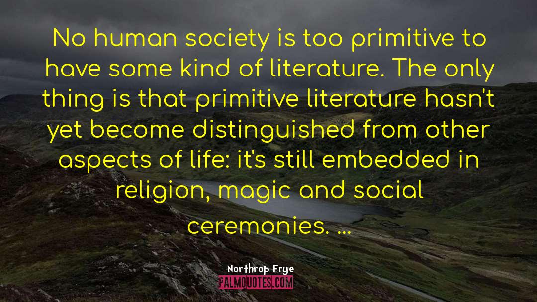 Hate Religion quotes by Northrop Frye