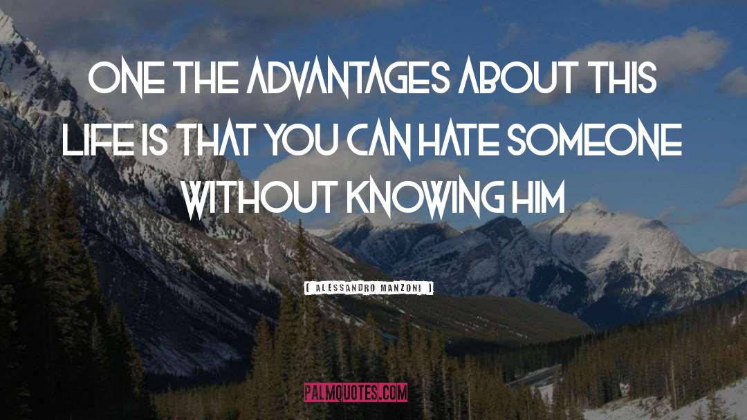 Hate Someone quotes by Alessandro Manzoni