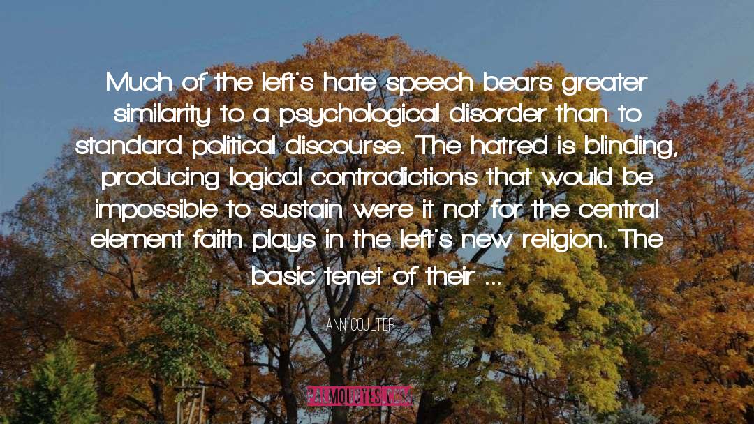 Hate Speech quotes by Ann Coulter