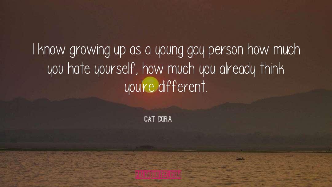 Hate Yourself quotes by Cat Cora