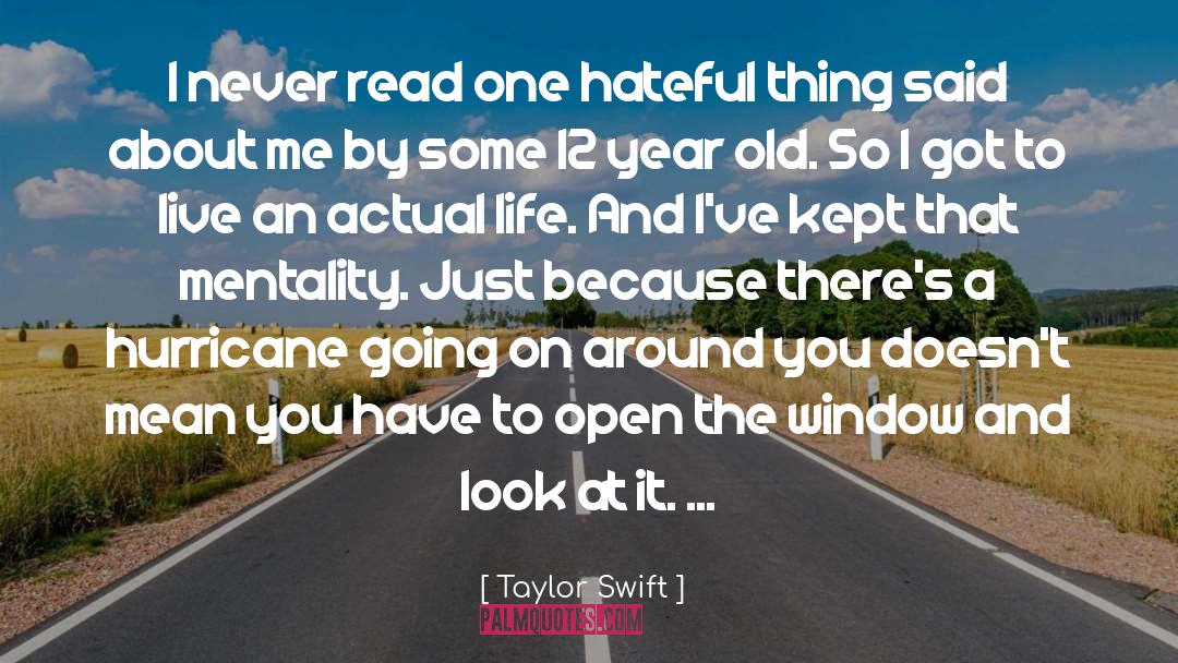 Hateful quotes by Taylor Swift
