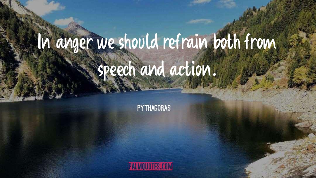 Hateful Speech quotes by Pythagoras