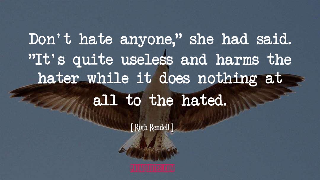 Hater Jealousy quotes by Ruth Rendell