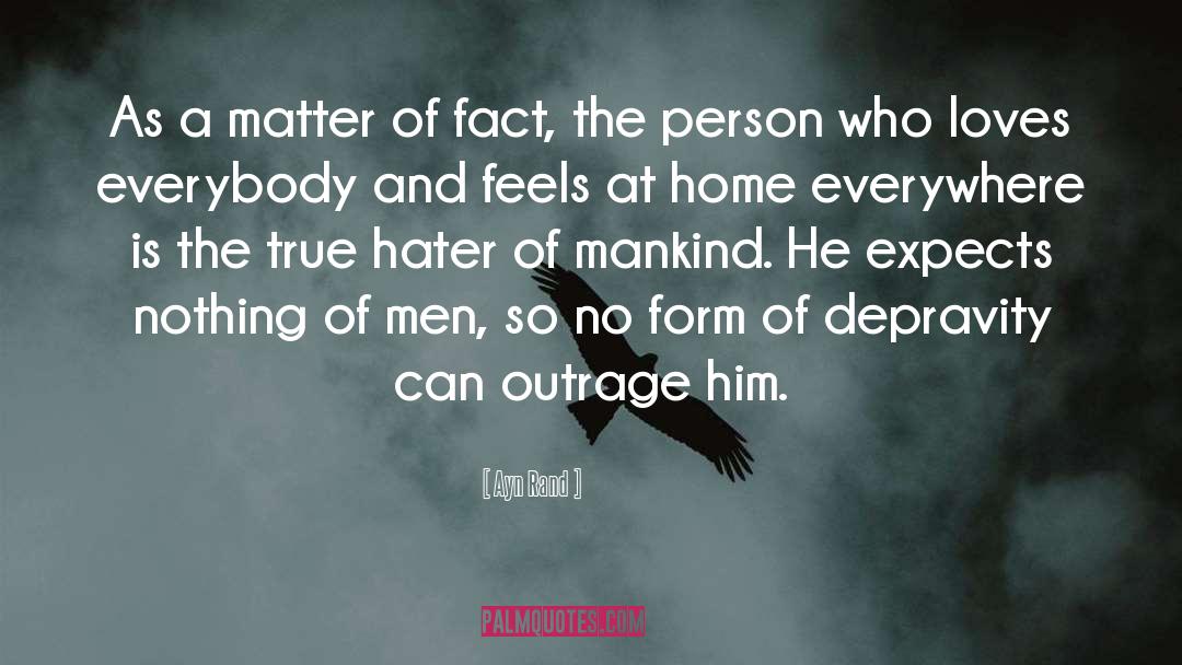 Hater quotes by Ayn Rand