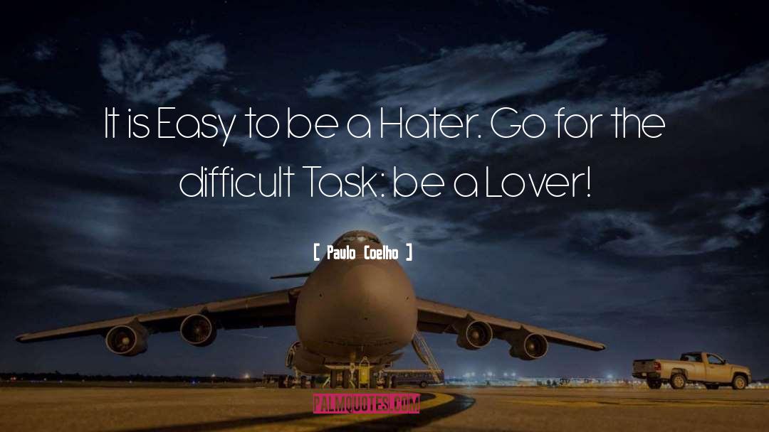 Hater quotes by Paulo Coelho