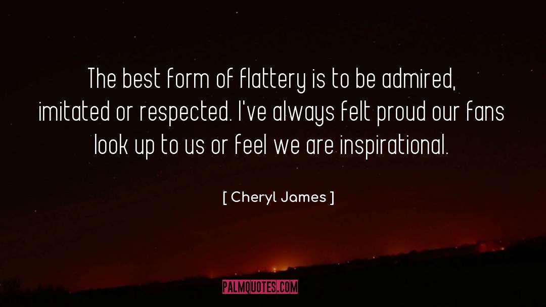 Haters Are Fans quotes by Cheryl James
