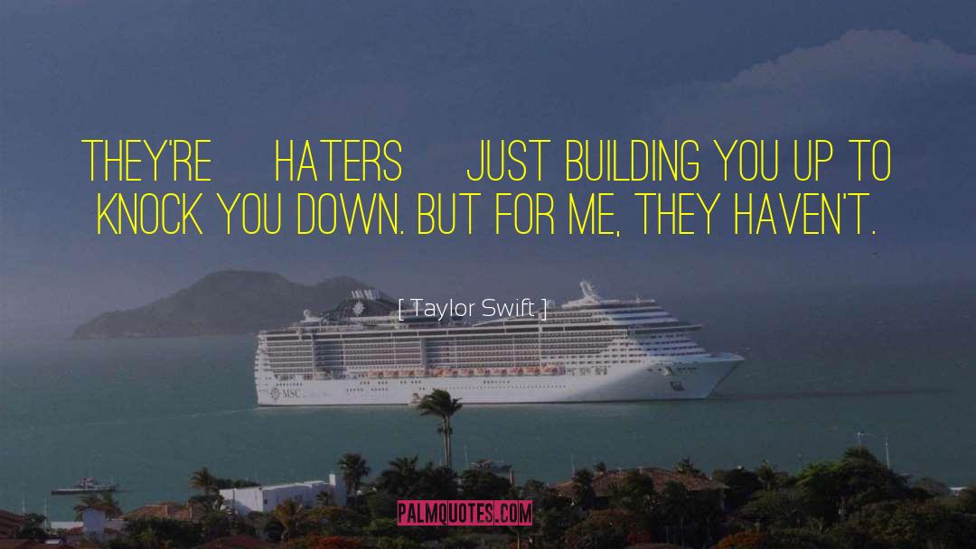 Haters quotes by Taylor Swift