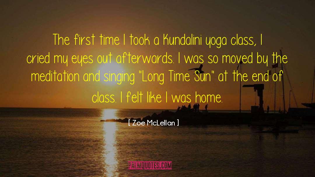 Hatha Yoga quotes by Zoe McLellan