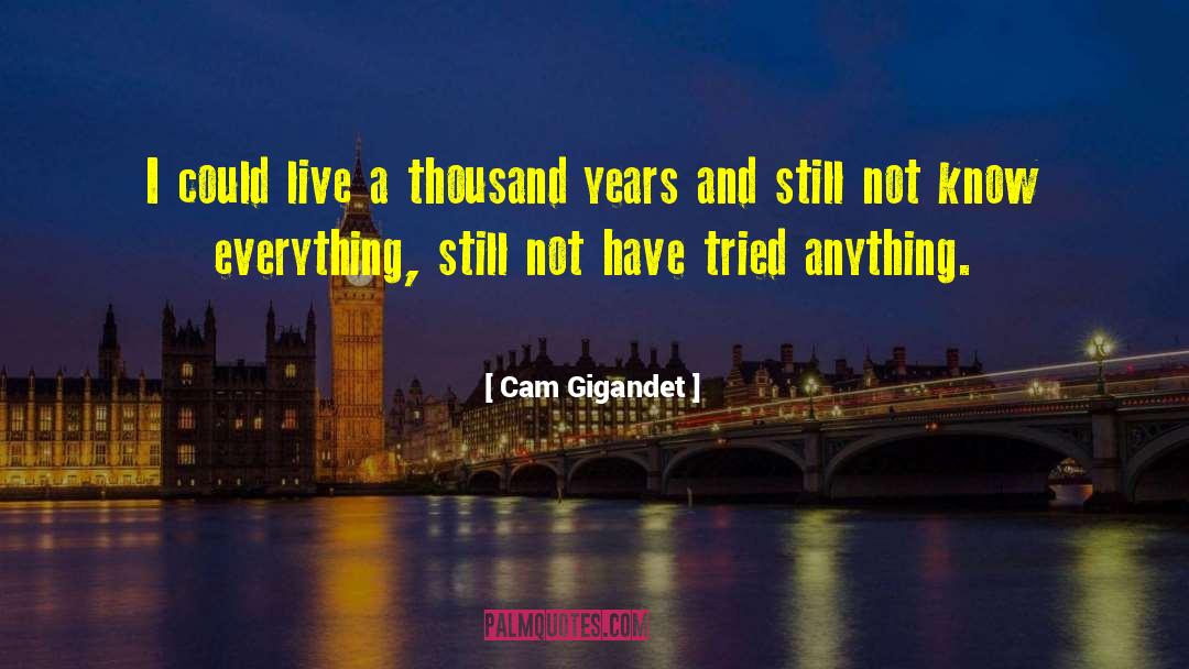 Hatipoglu Cam quotes by Cam Gigandet