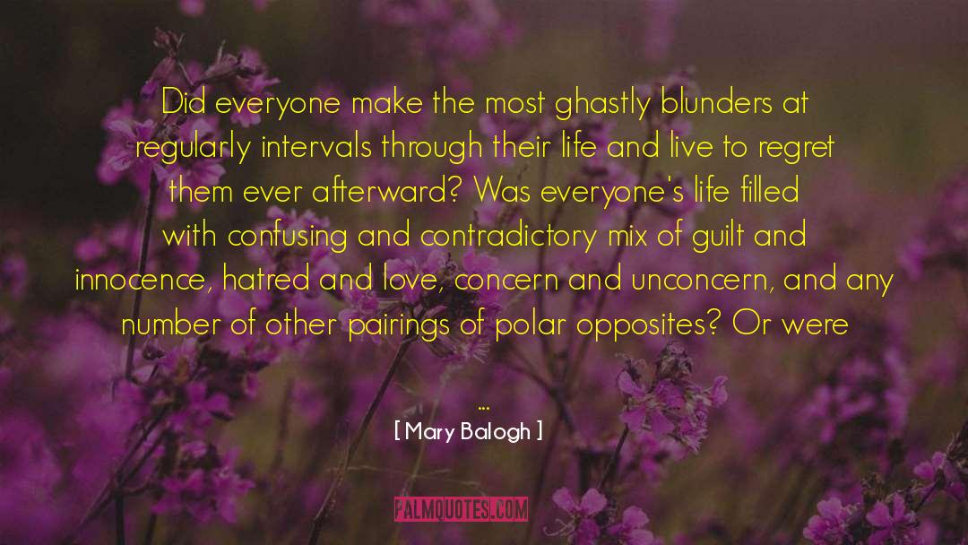 Hatred And Love quotes by Mary Balogh