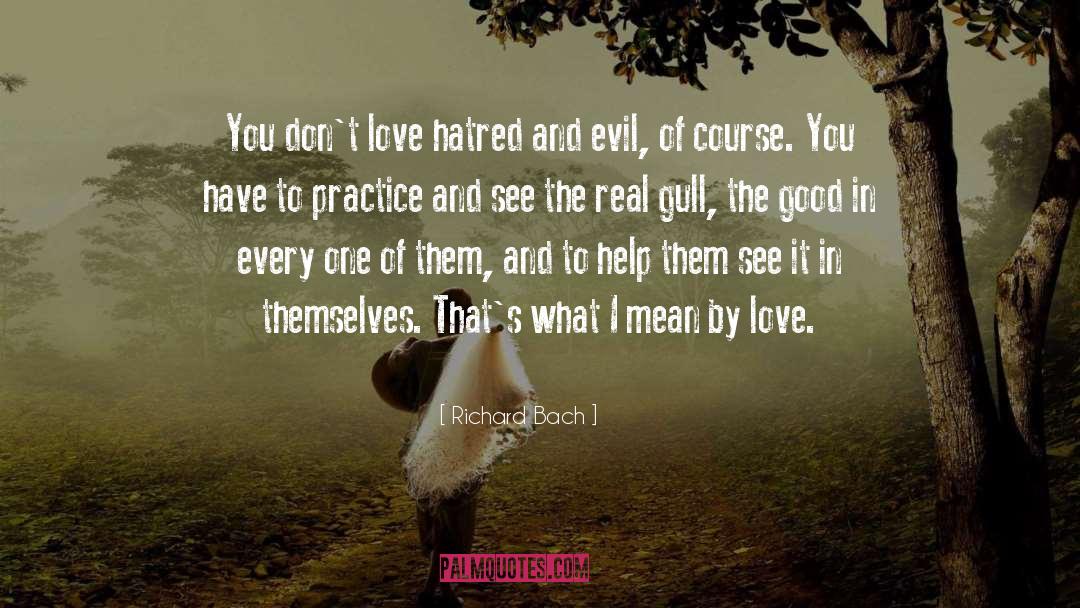 Hatred For Love quotes by Richard Bach