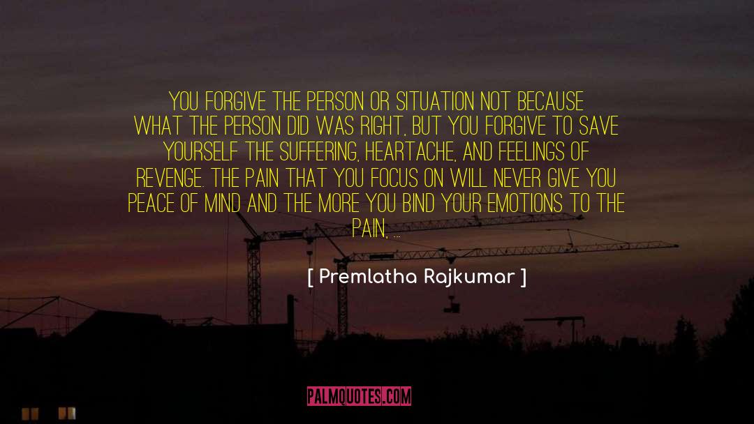 Hatred Revenge Anger Righteous quotes by Premlatha Rajkumar