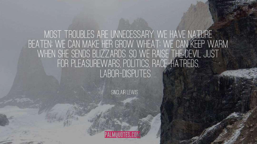 Hatreds quotes by Sinclair Lewis