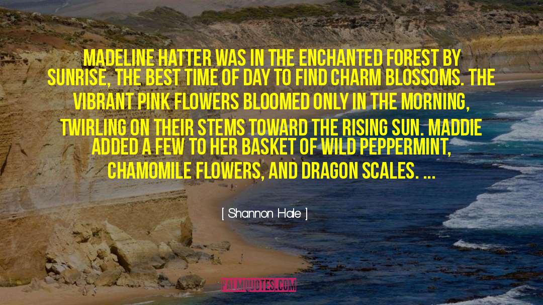 Hatter quotes by Shannon Hale