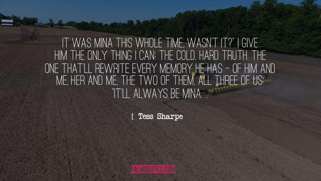 Haubrich Tess quotes by Tess Sharpe