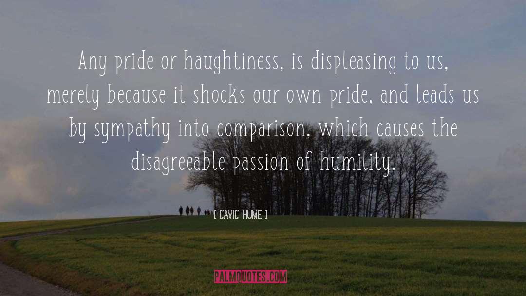 Haughtiness quotes by David Hume